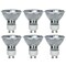 6Pk - Sunlite 35w MR16 3200k Bright White 38 deg. Beam GU10 Base Mini Reflector